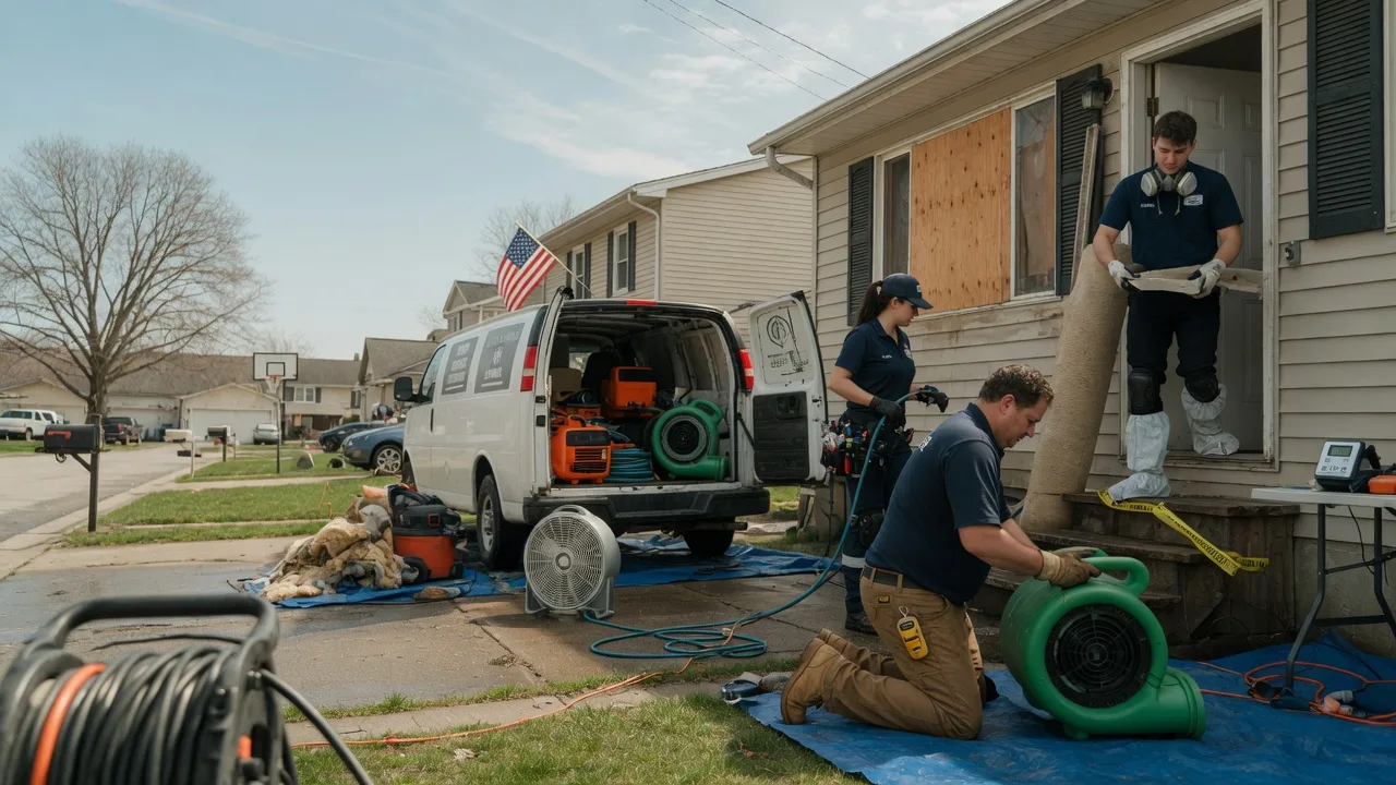 Water Damage Restoration in Sardis, MS near me